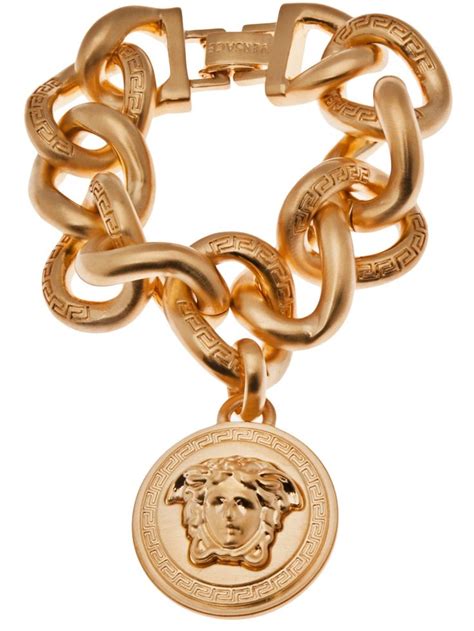 versace fußkette|farfetch Versace jewelry.